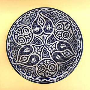 Arabic ceramic plate Fez 40cm