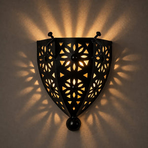 aplique marroquí forja SAID encendido