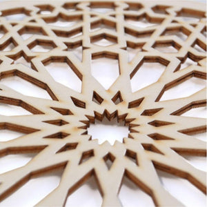 Celosía Árabe de Madera Calada Modelo 7