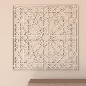 Celosía árabe de madera modelo Riad