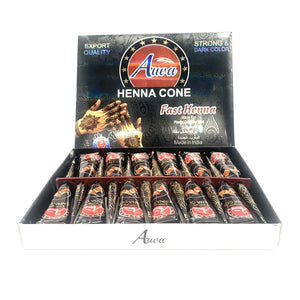 henna árabe negra tatuaje arwa cono 30g