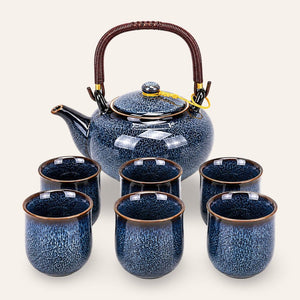 Japanese Porcelain Tea Set for 6 people