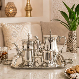 juego de té níquel árabe lifestyle