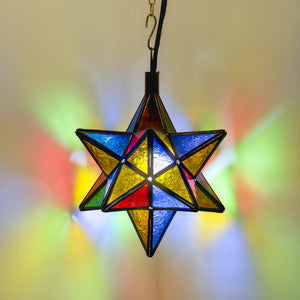 lámpara árabe estrella cristal A14 ON