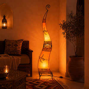 lámpara marroquí piel henna 150 lifestyle