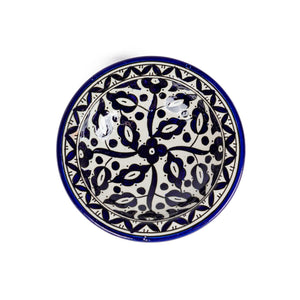 Plato árabe de cerámica de Fez 18cm