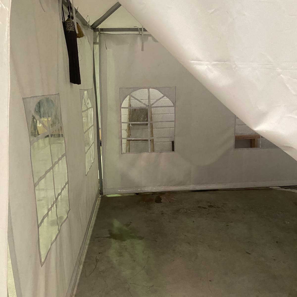Handmade Medieval PVC Tent for Fair 300x300cm