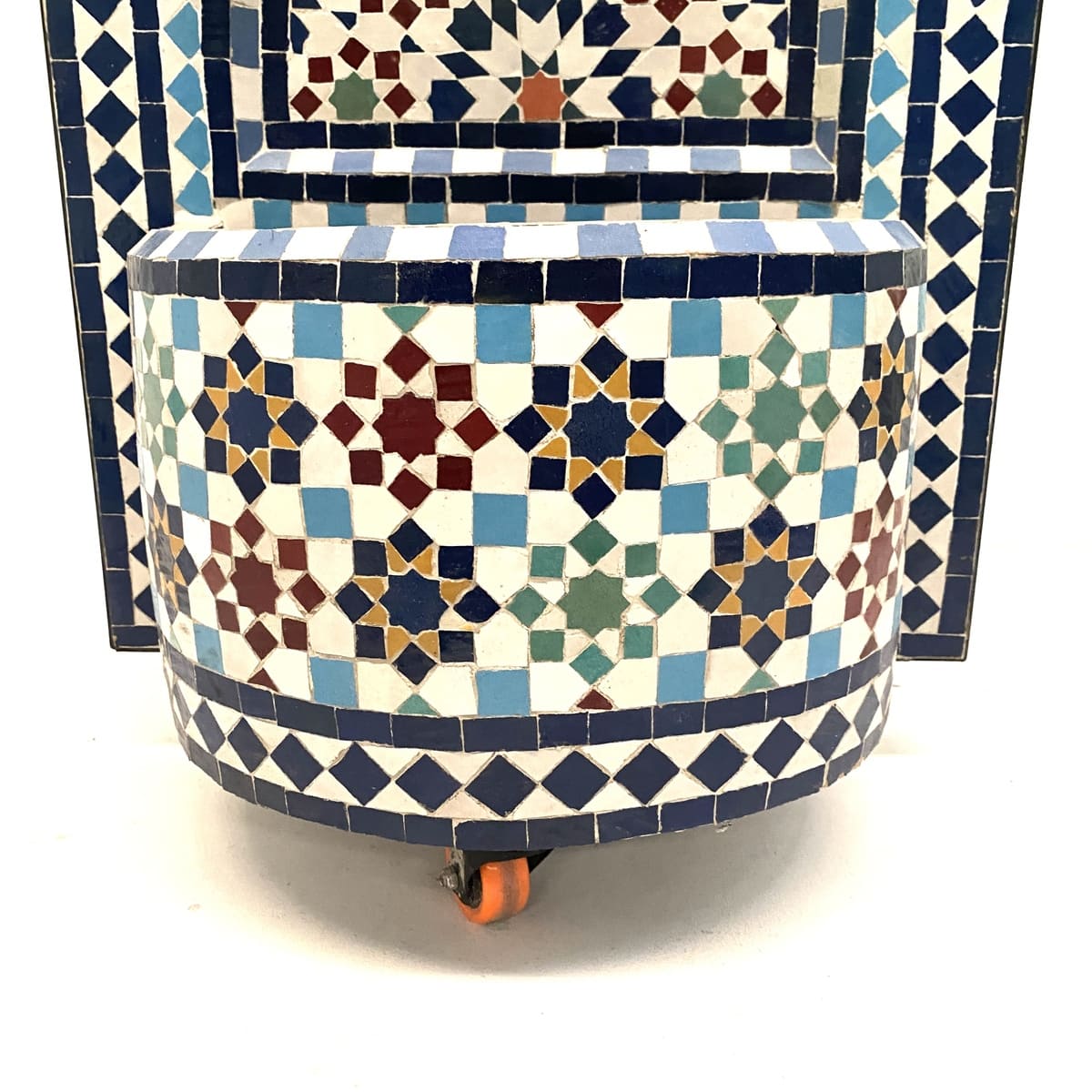 Multicolor Hand Carved Tile Arabic Fountain 90x50