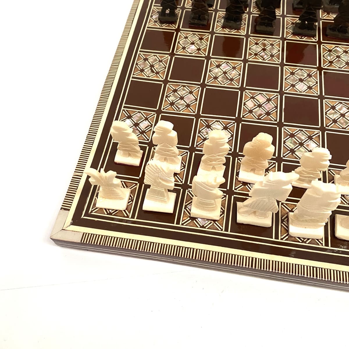 Egyptian Inlay Chess 30x30