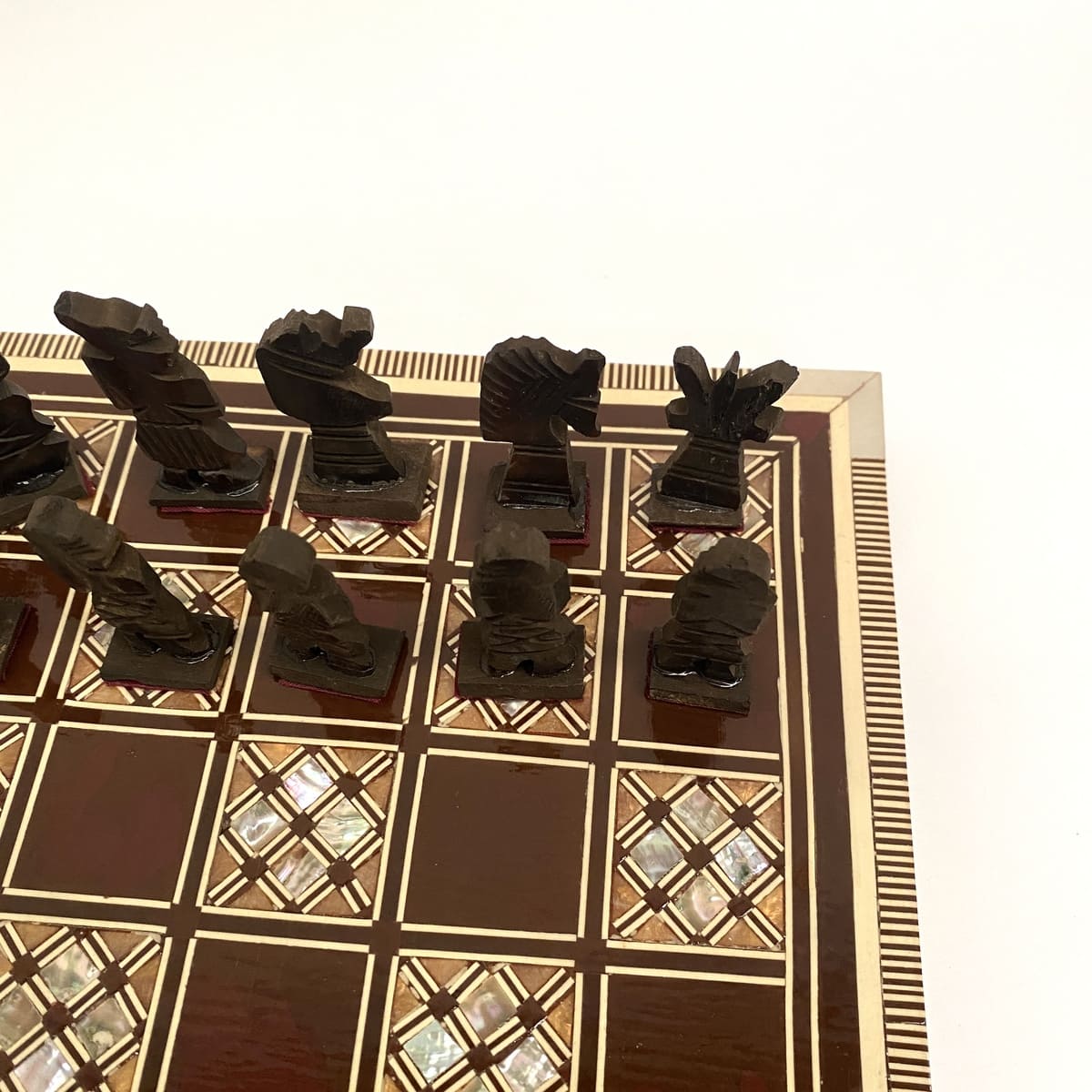 Egyptian Inlay Chess 30x30