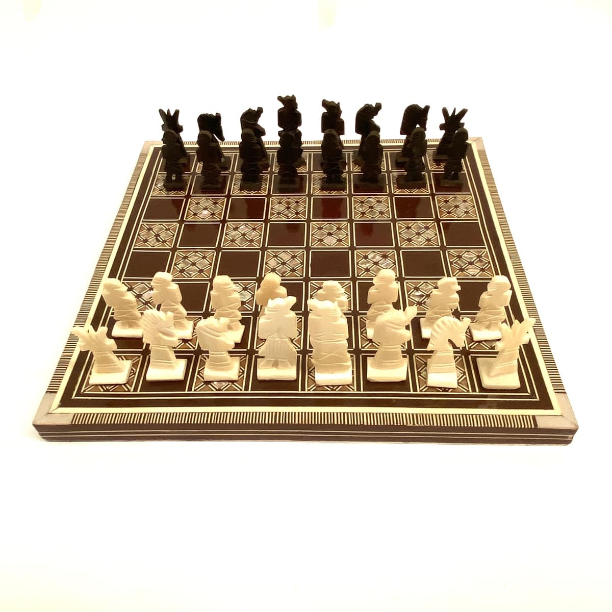 Egyptian Inlay Chess 30x30