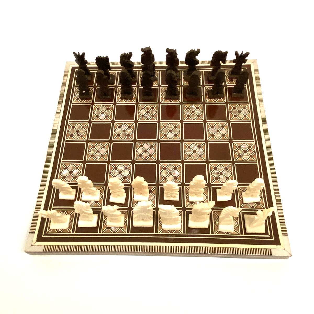 Egyptian Inlay Chess 30x30