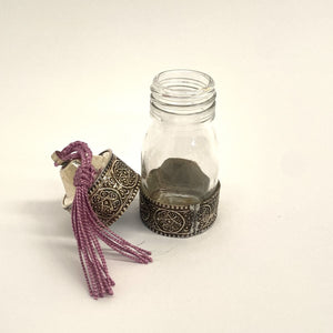 Set of 1/5/10 glass spice jars 3.50Ø