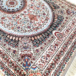 Alfombra turca floral 114x70cm