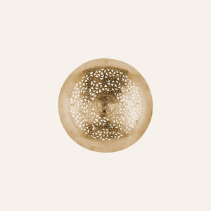 aplique árabe latón dorado 40cm