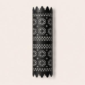 aplique marroquí hierro negro