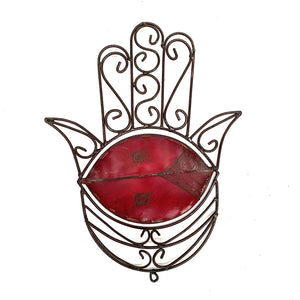 Moroccan wall light Hand of Fatima