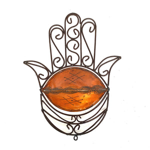 Moroccan wall light Hand of Fatima