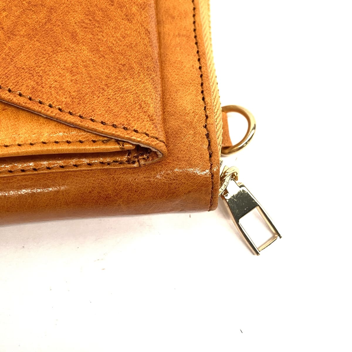 Moroccan natural goat leather wallet + Mobile Case
