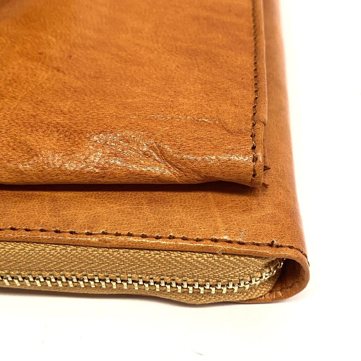 Moroccan natural goat leather wallet + Mobile Case