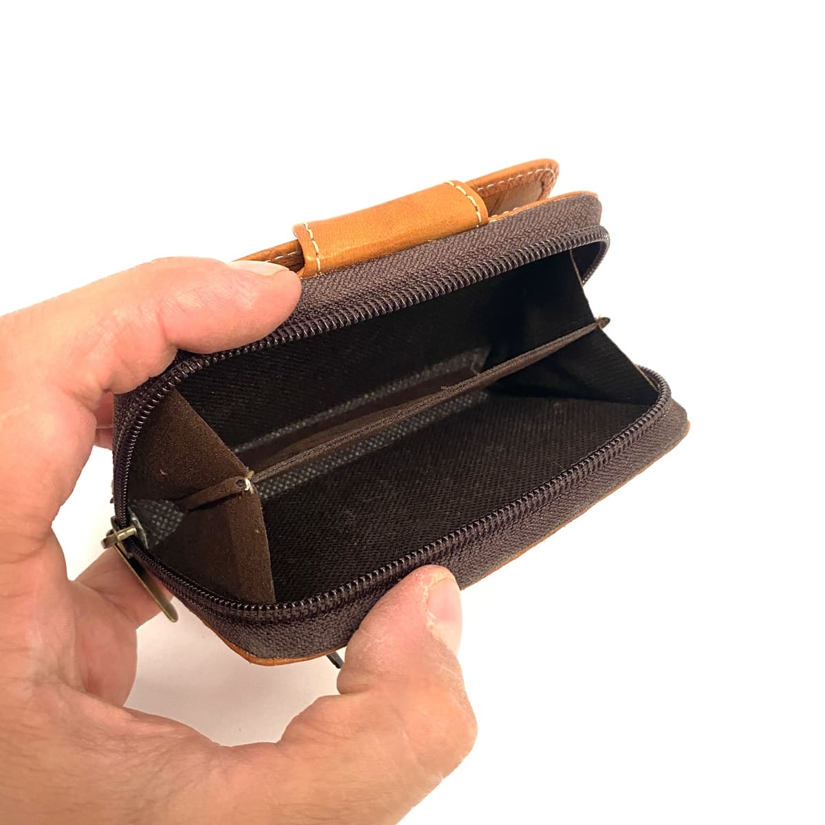 Sgir Natural Leather Moroccan Wallet
