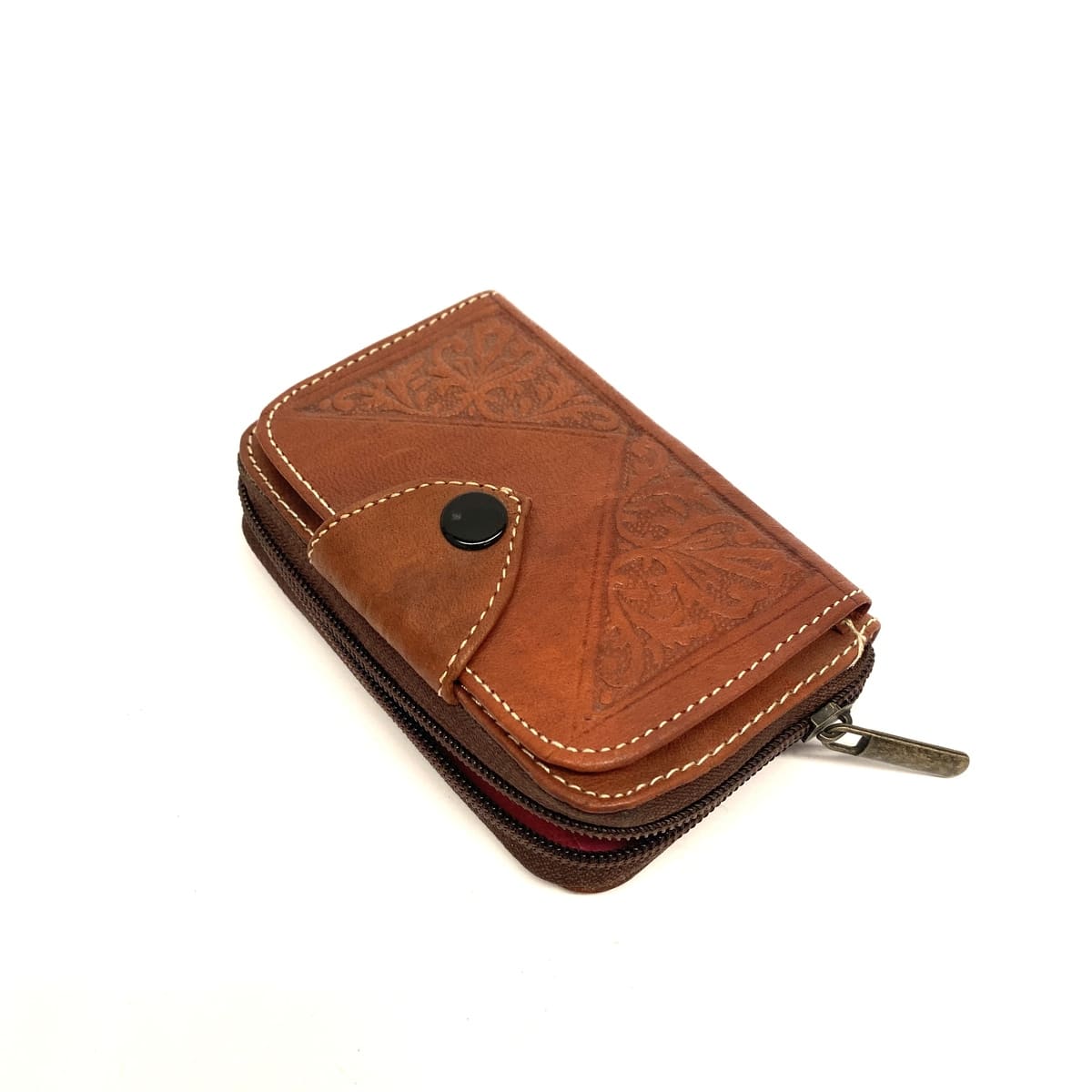 Sgir Natural Leather Moroccan Wallet