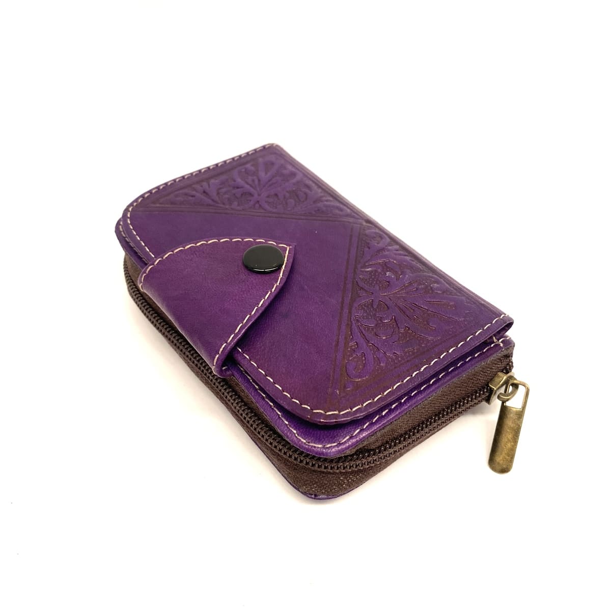 Sgir Natural Leather Moroccan Wallet
