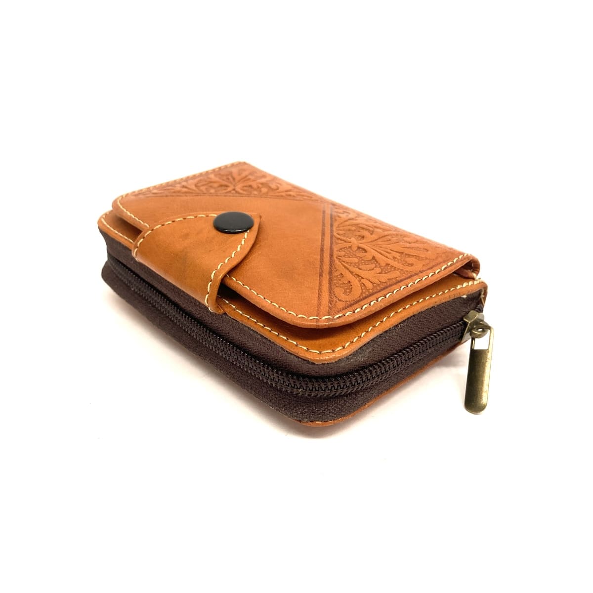 Sgir Natural Leather Moroccan Wallet