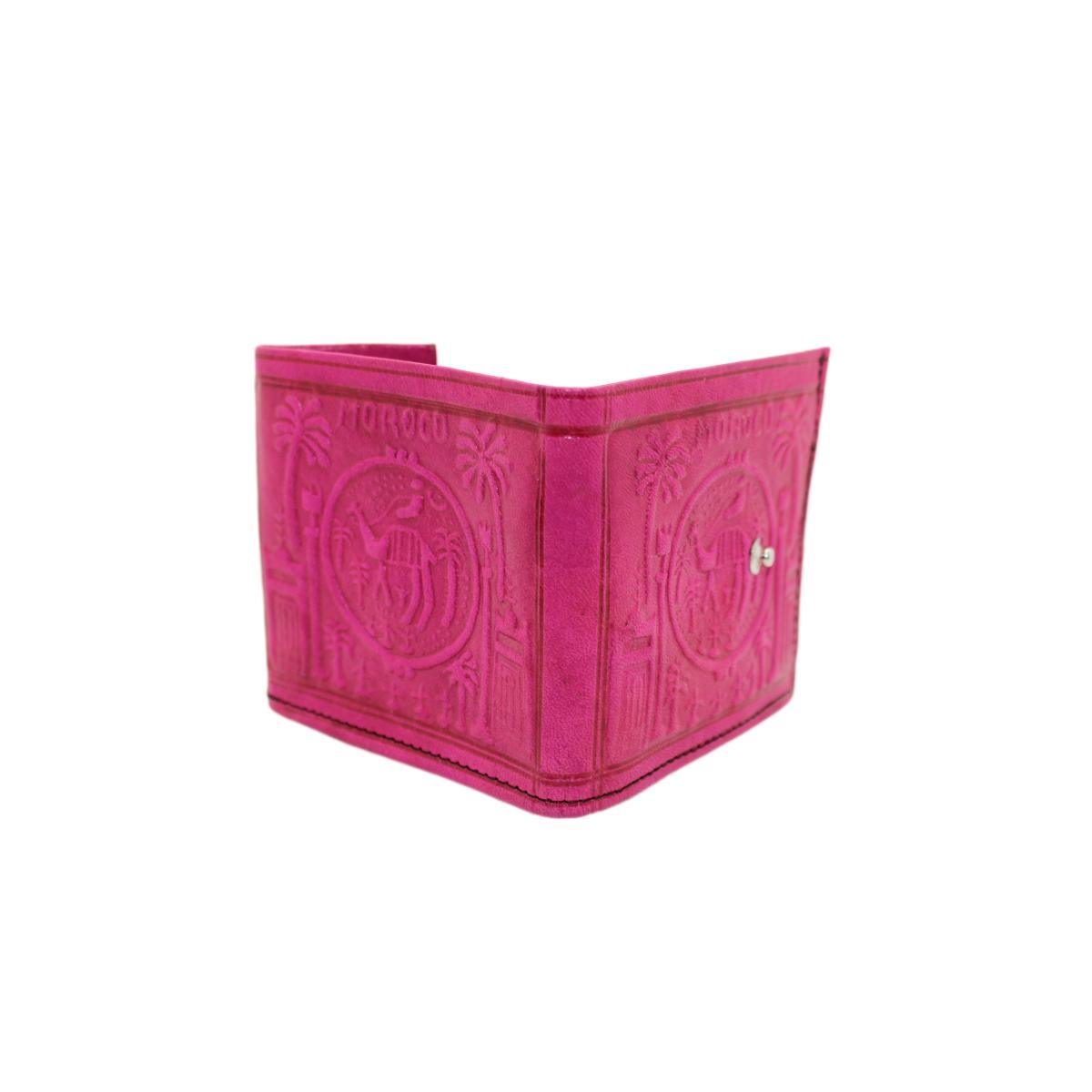 Cartera marroquí de cuero modelo Oasis
