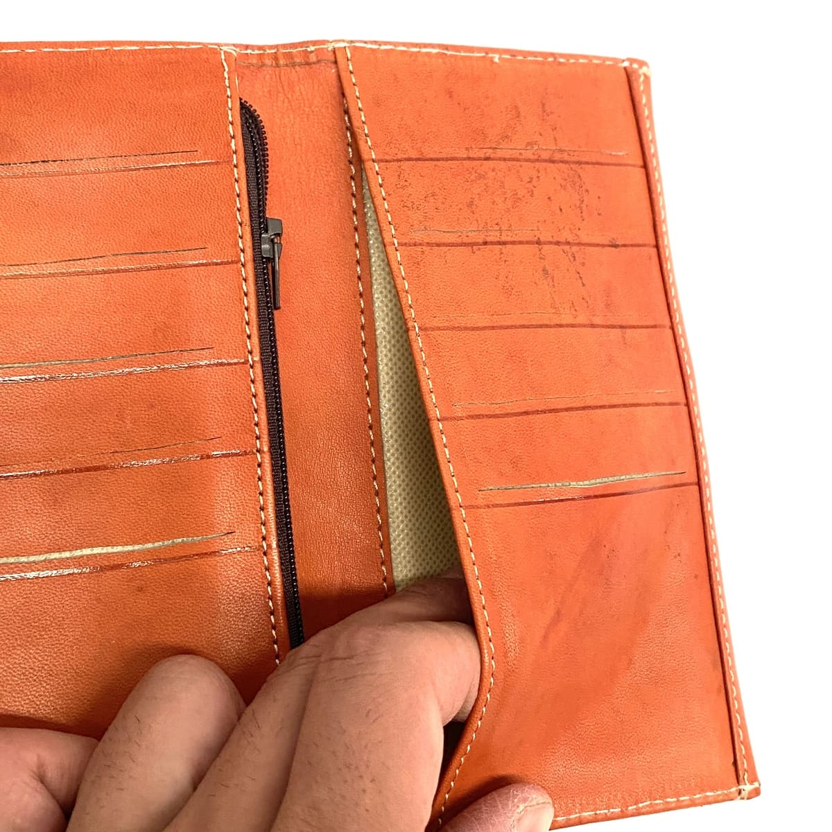 Moroccan leather wallet Magribia - Authentic Leather Goods