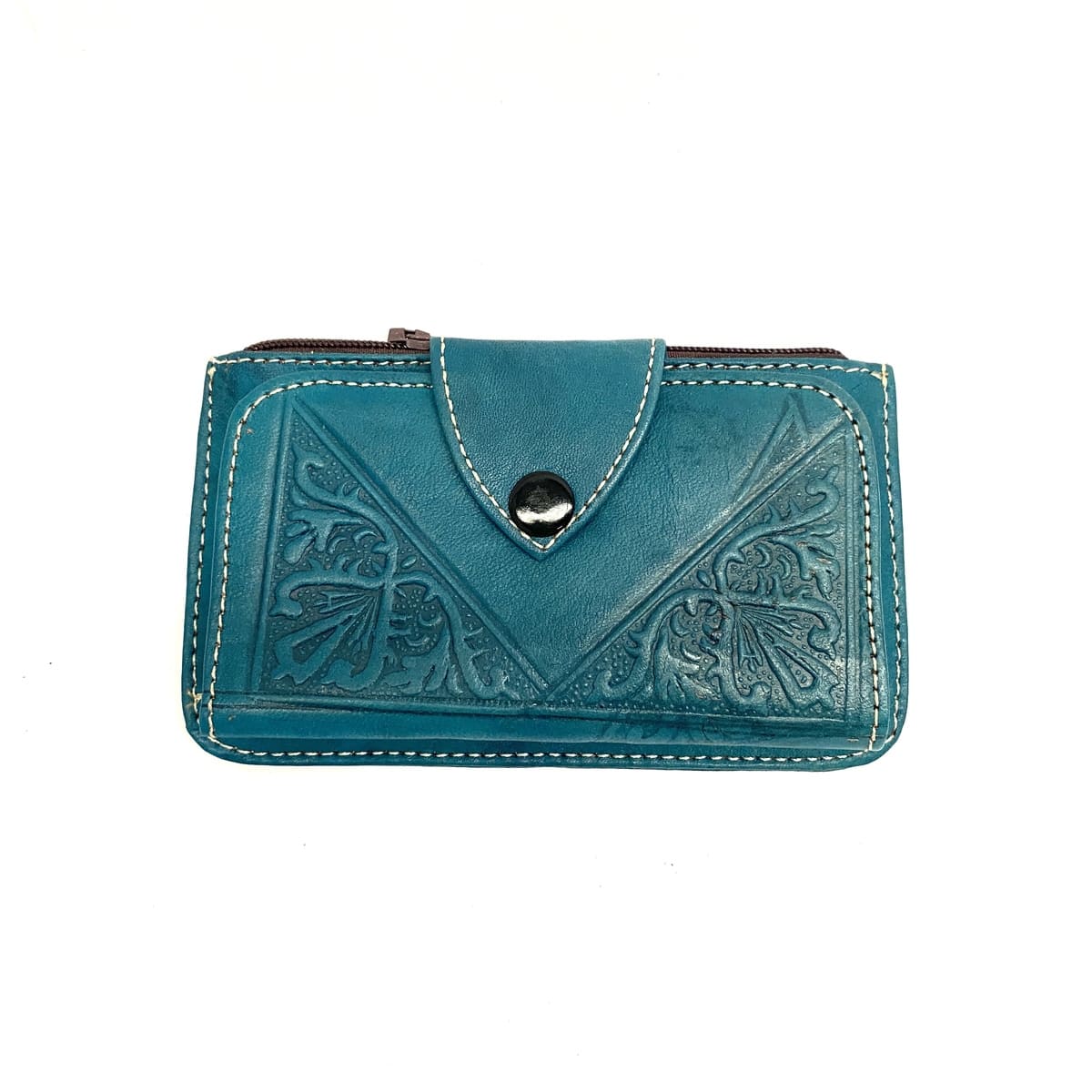 Moroccan Tabihe leather wallet - 100% handcrafted leather goods