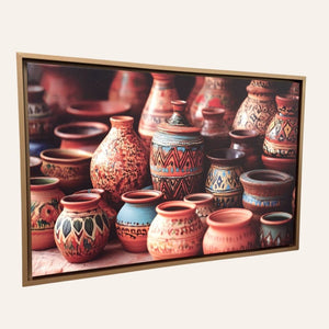 cuadro cerámica marruecos