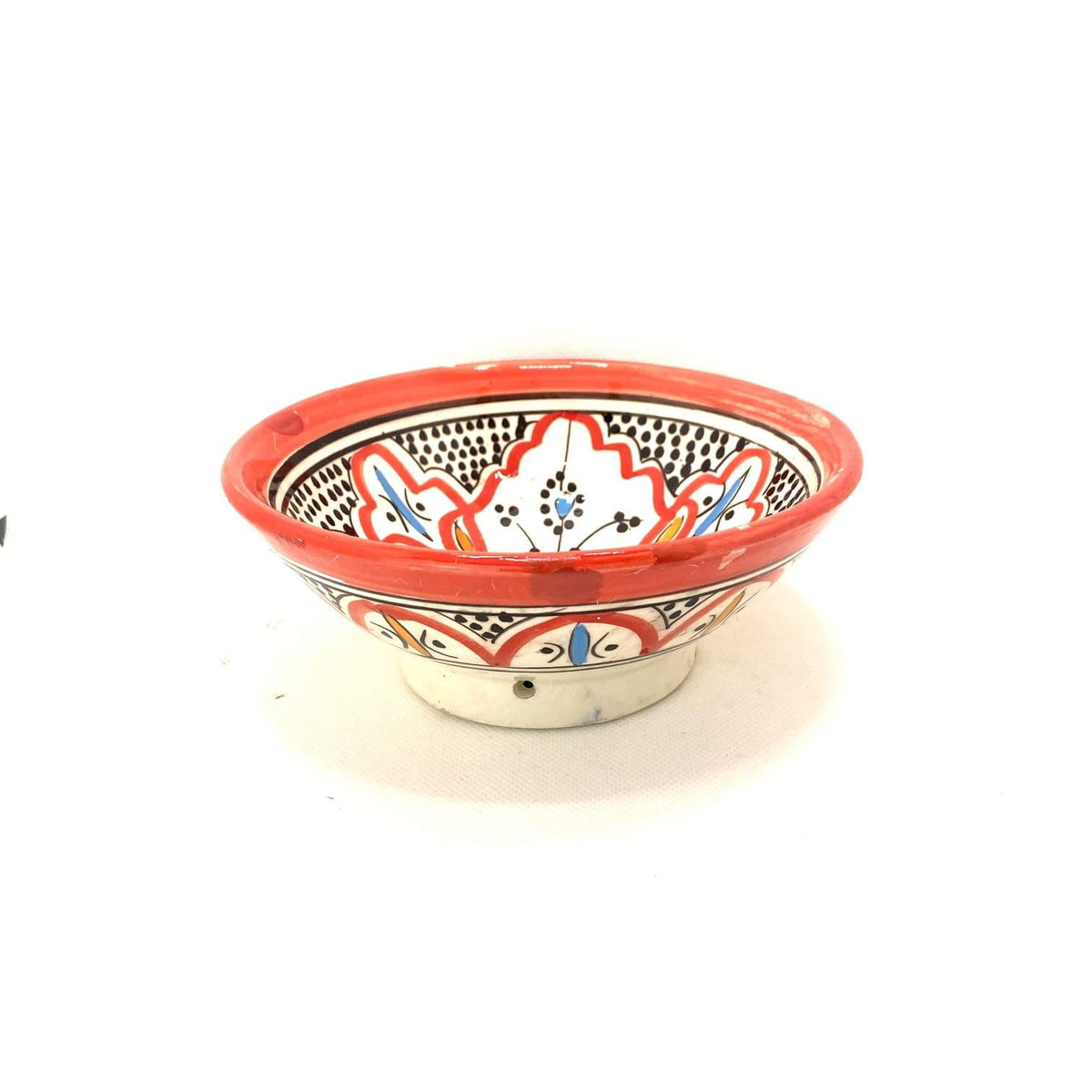 Cuenco marroquí de cerámica pintado 16cm