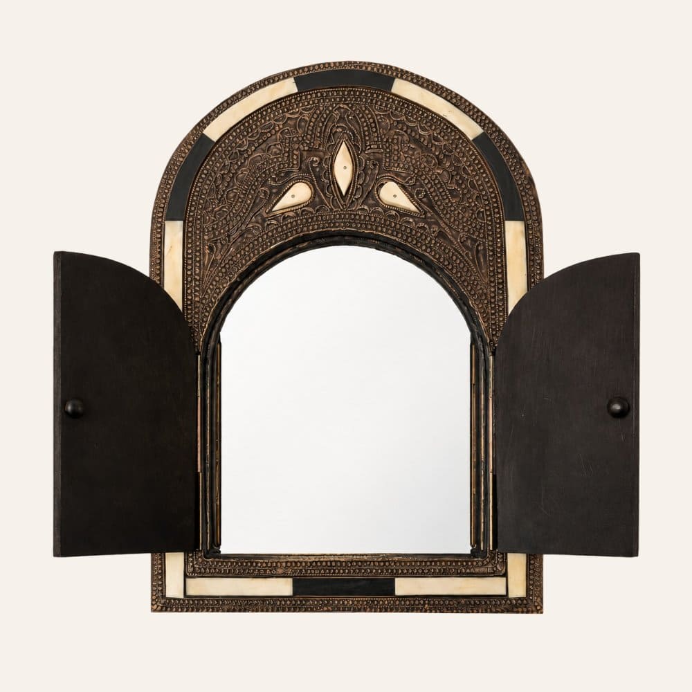 Arabic Bone Mirror BOU REGREG 35x25 | Arabic Decoration