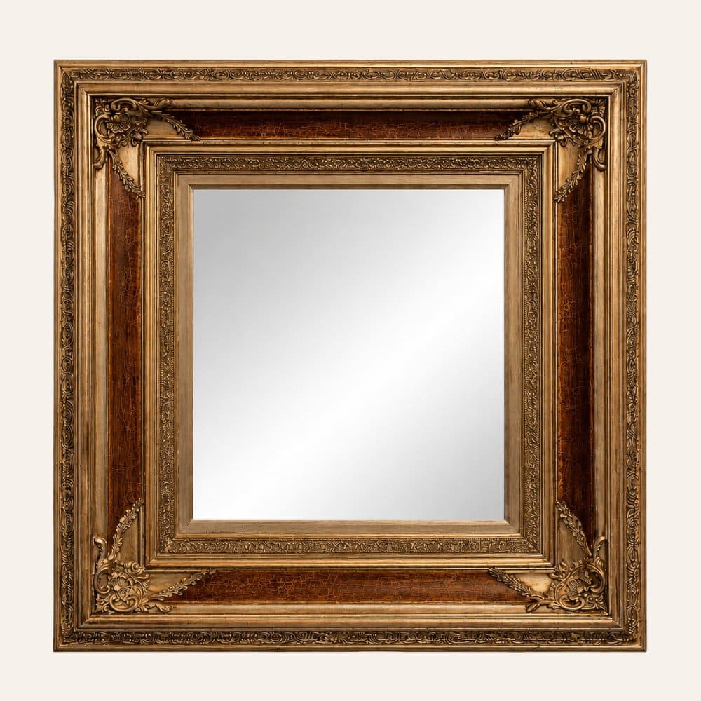 espejo madera árabe decorado clásico