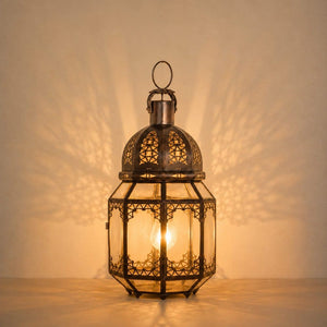farol árabe MUDABBAL forja