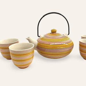 juego de té mugs completo detalle