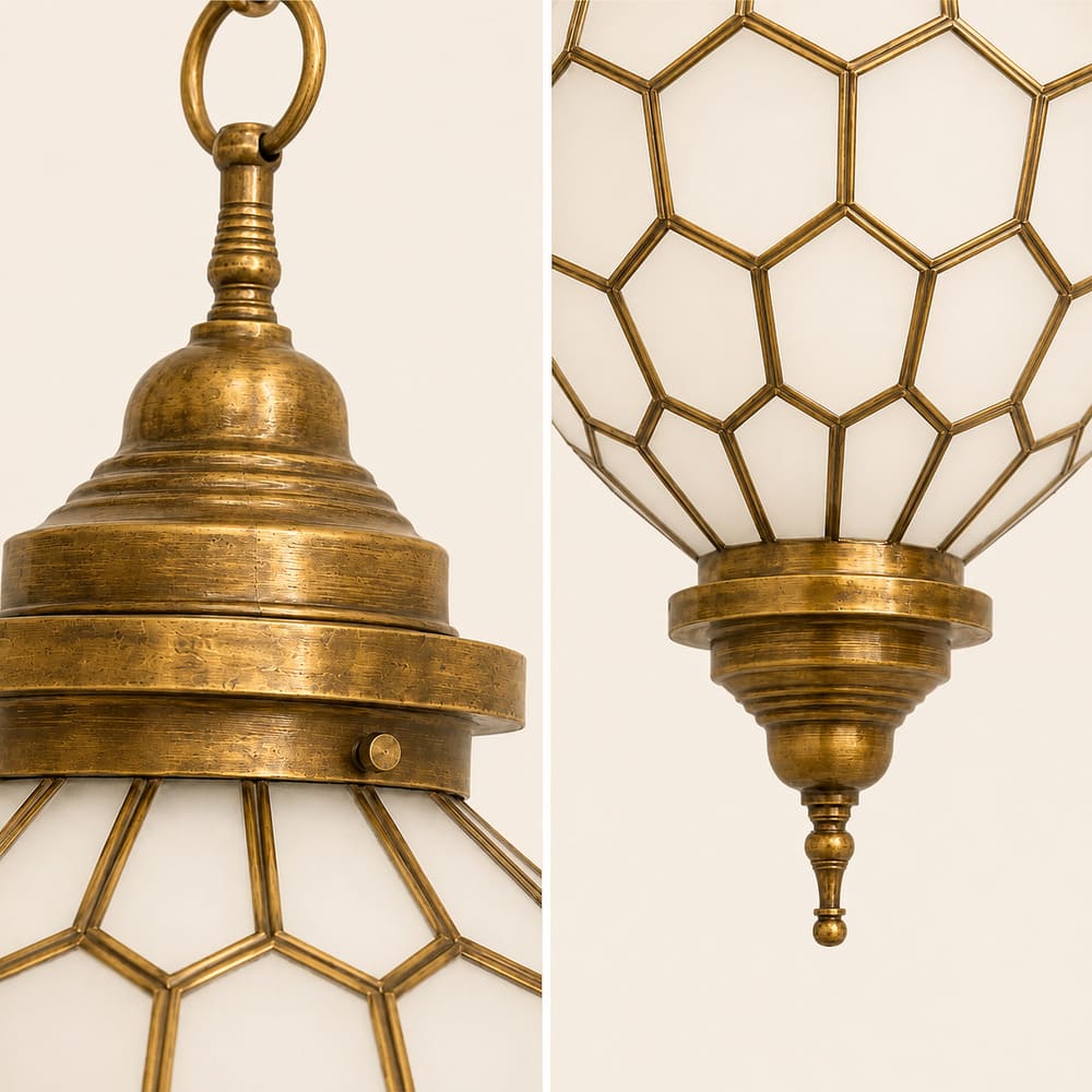 lámpara árabe colgante RISANI detalles