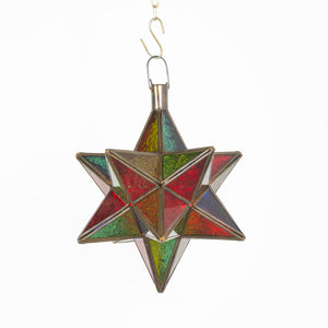 lámpara árabe estrella de cristal A14 colores