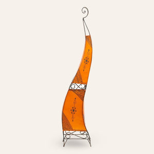 lámpara marroquí henna 120 naranja