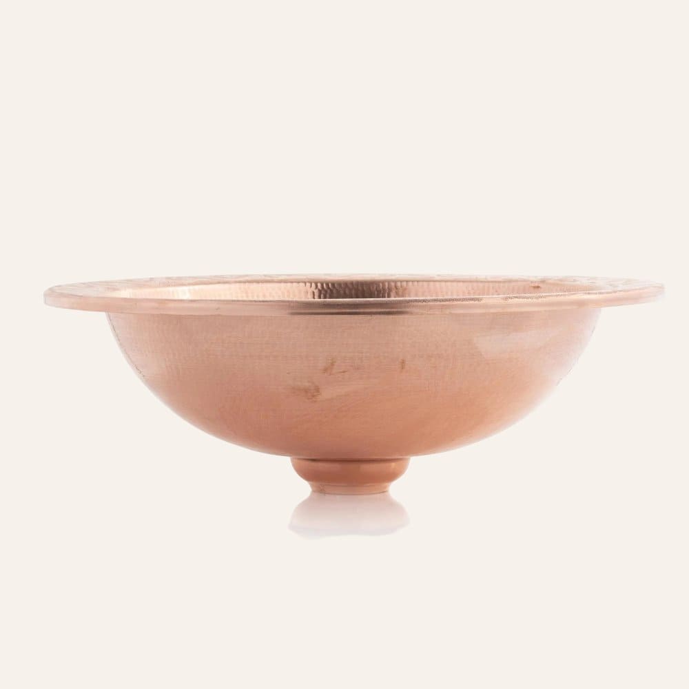 lavabo marroquí de latón cobrizo