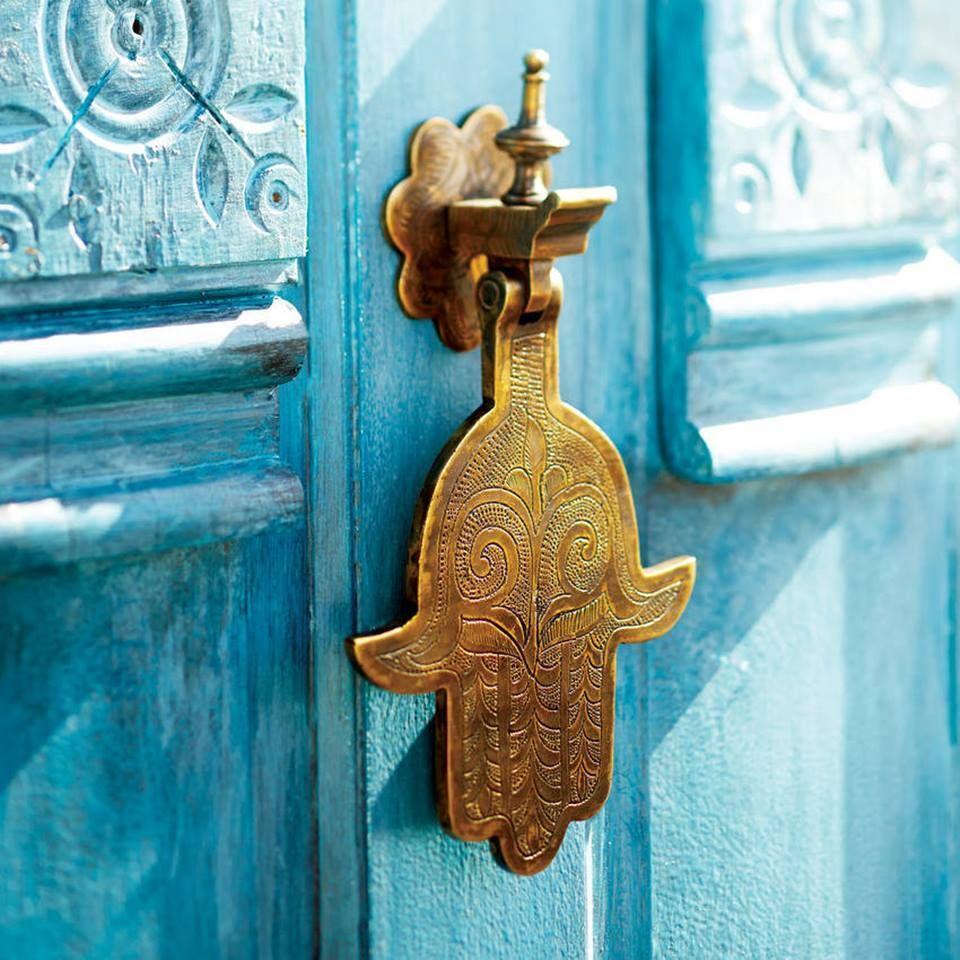 Llamador de Puerta Árabe Mano de Fátima