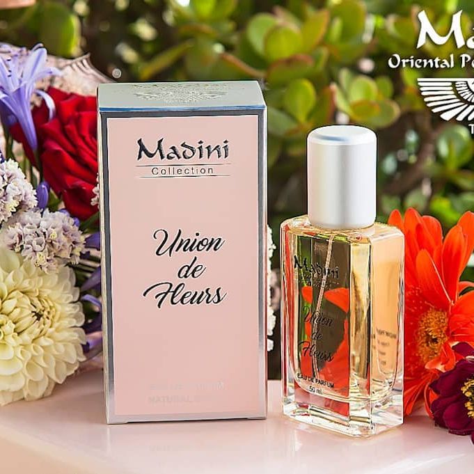 MADINI Union de Fleurs feminine Arabic perfume basket + Soap