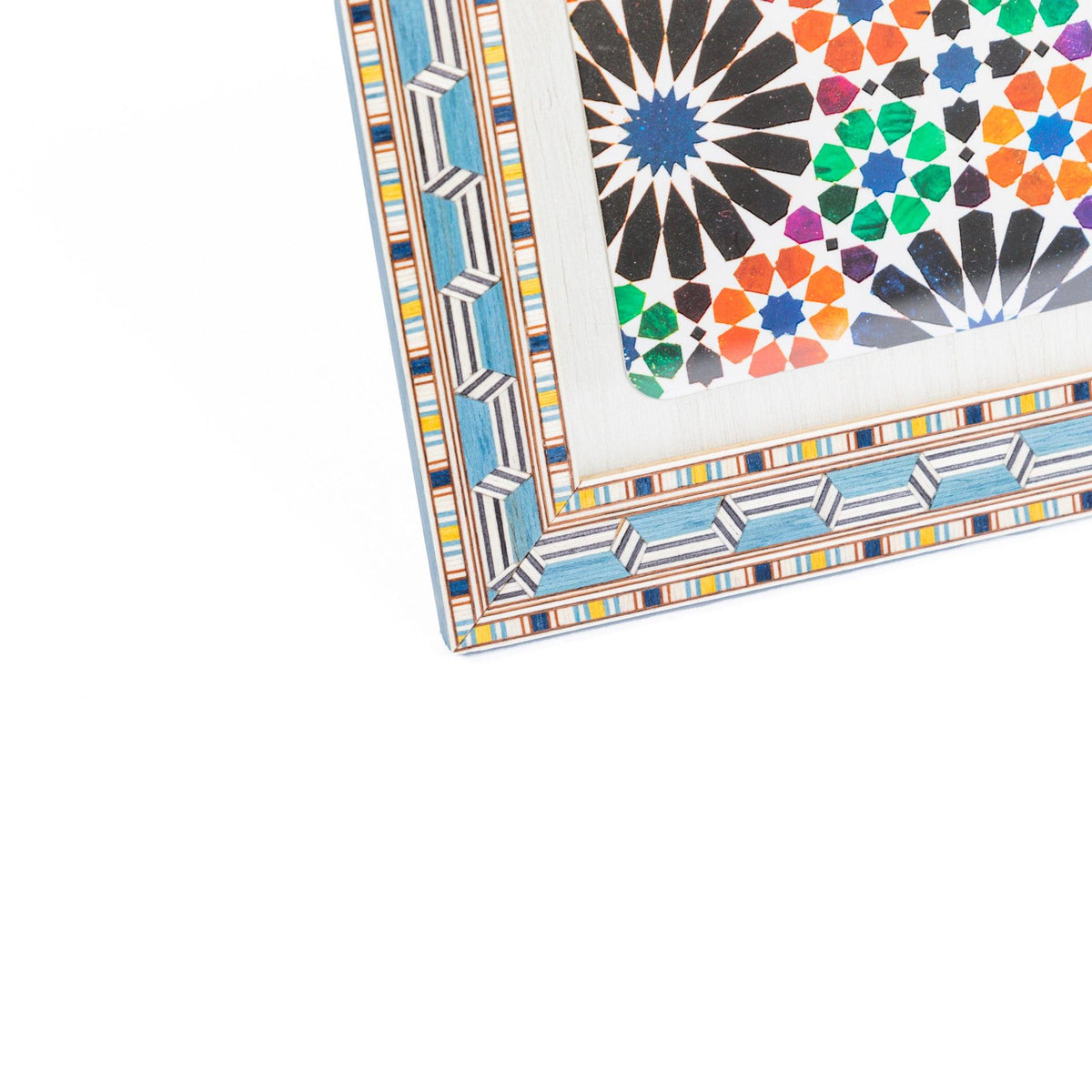 Marco portafotos de taracea granadina