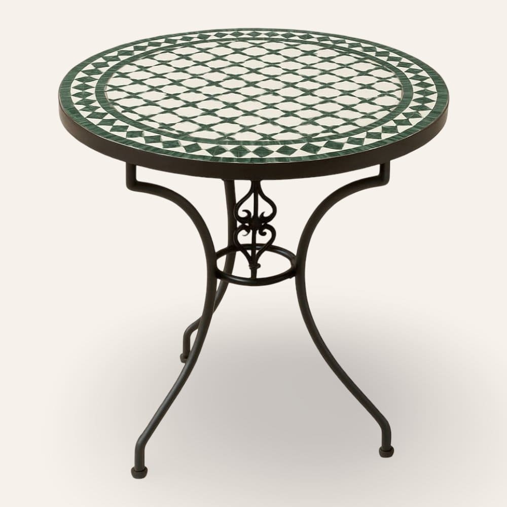 mesa mosaico redonda 60cms