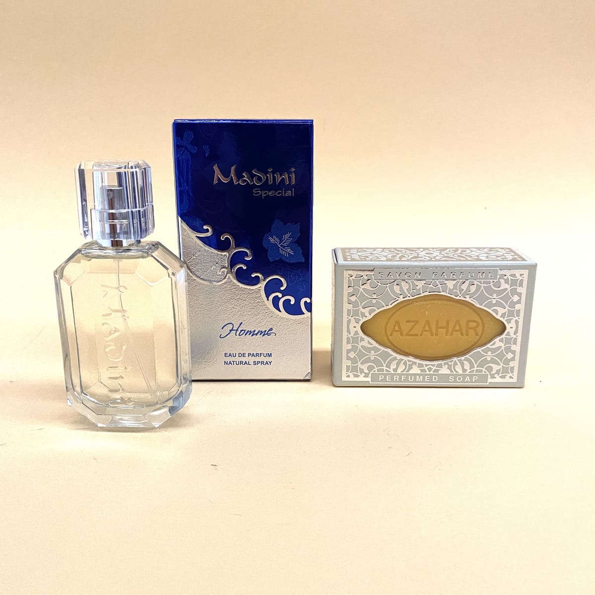 Arab perfume for men MADINI 50ml + Orange Blossom Soap
