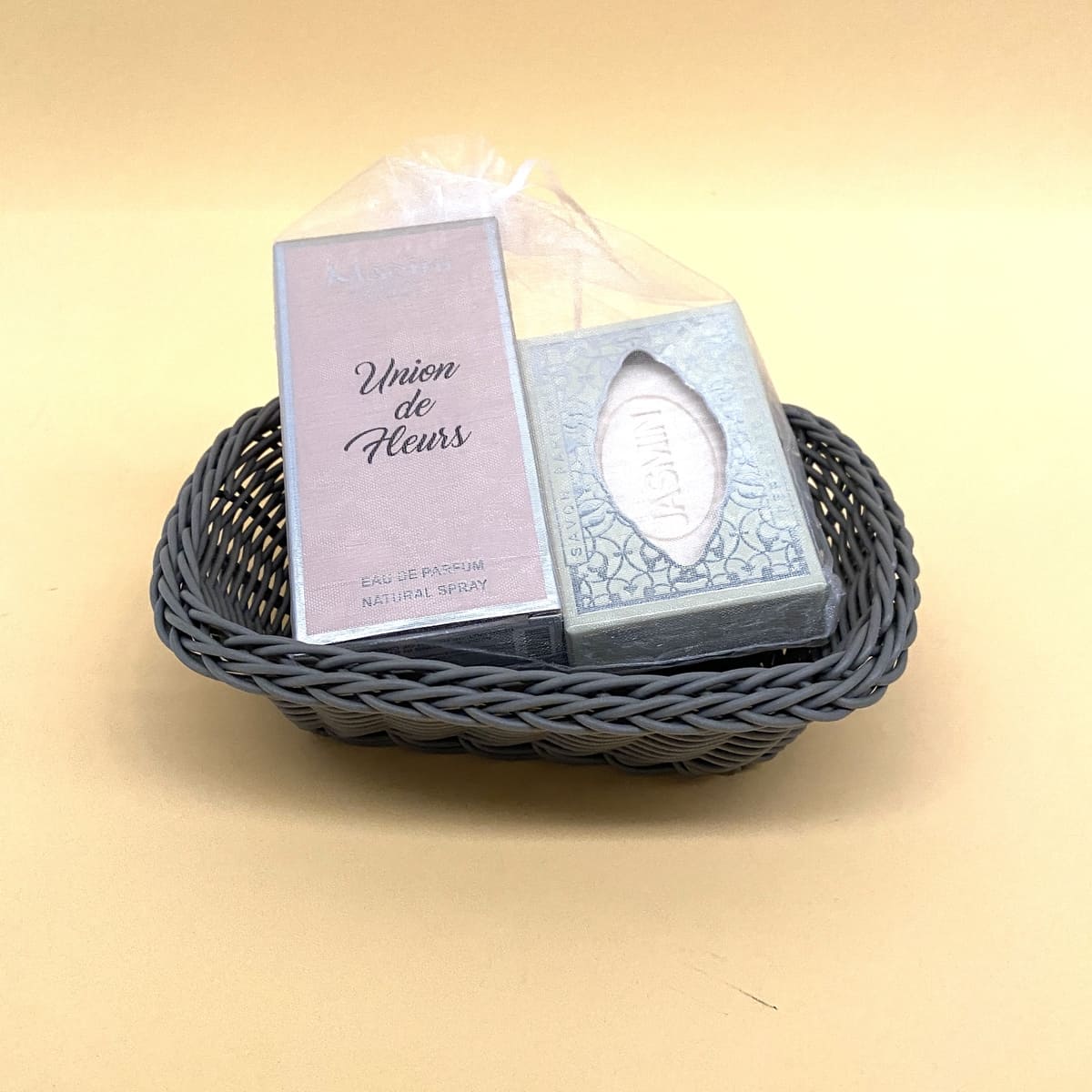 MADINI Union de Fleurs feminine Arabic perfume basket + Soap