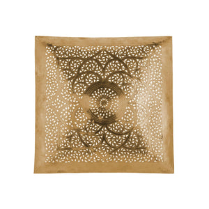 Plafón o aplique de pared árabe cuadrado dorado 20-100cm