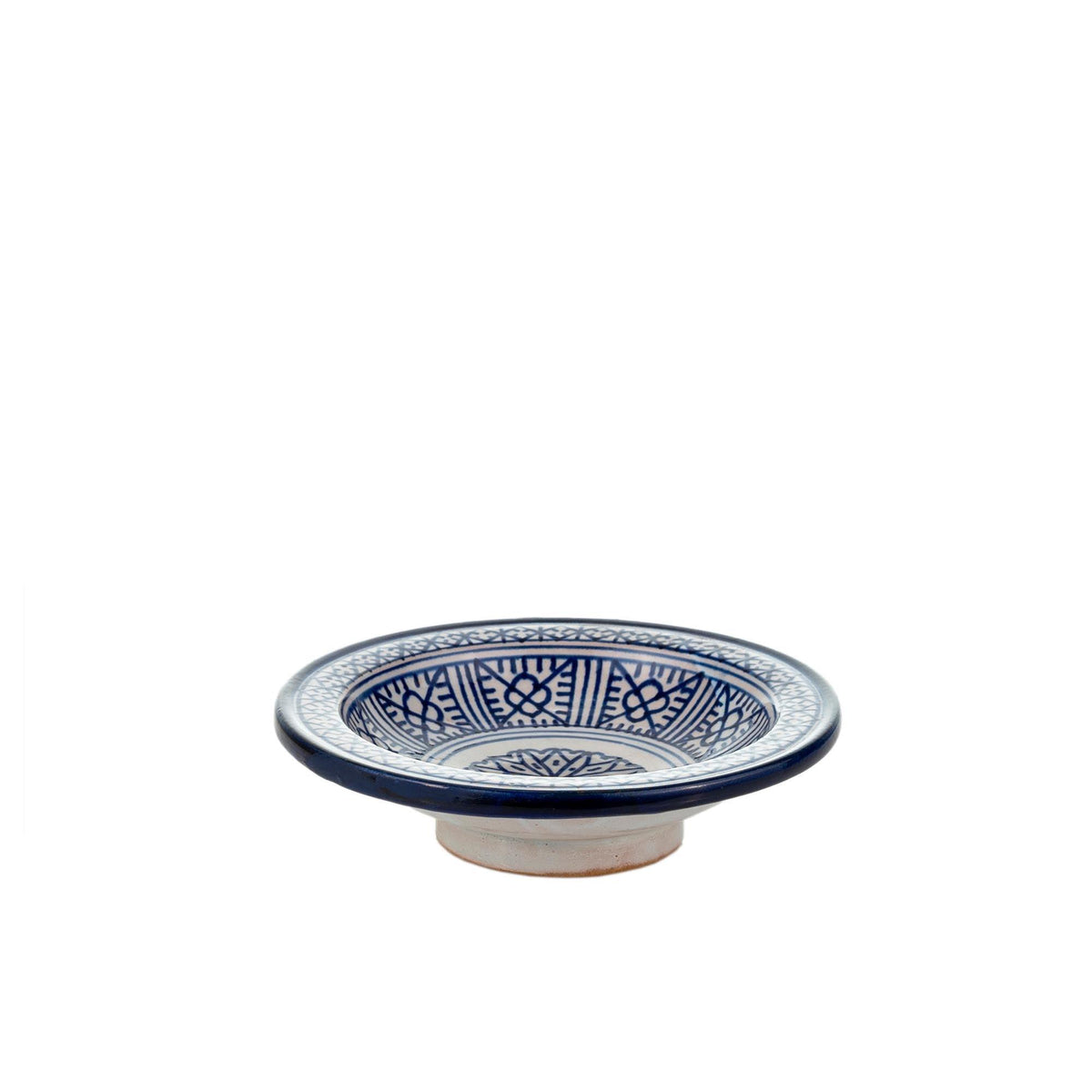 Plato marroquí de cerámica de Fes Itdakar 18cm