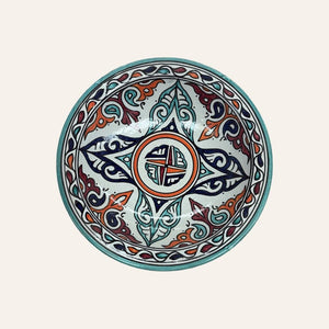 Arabic ceramic plate from Fez 3 sizes
